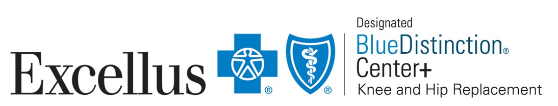 orthopedic doctors near syracuse ny excellus logo designated bluedistinction center plus knee and hip replacement