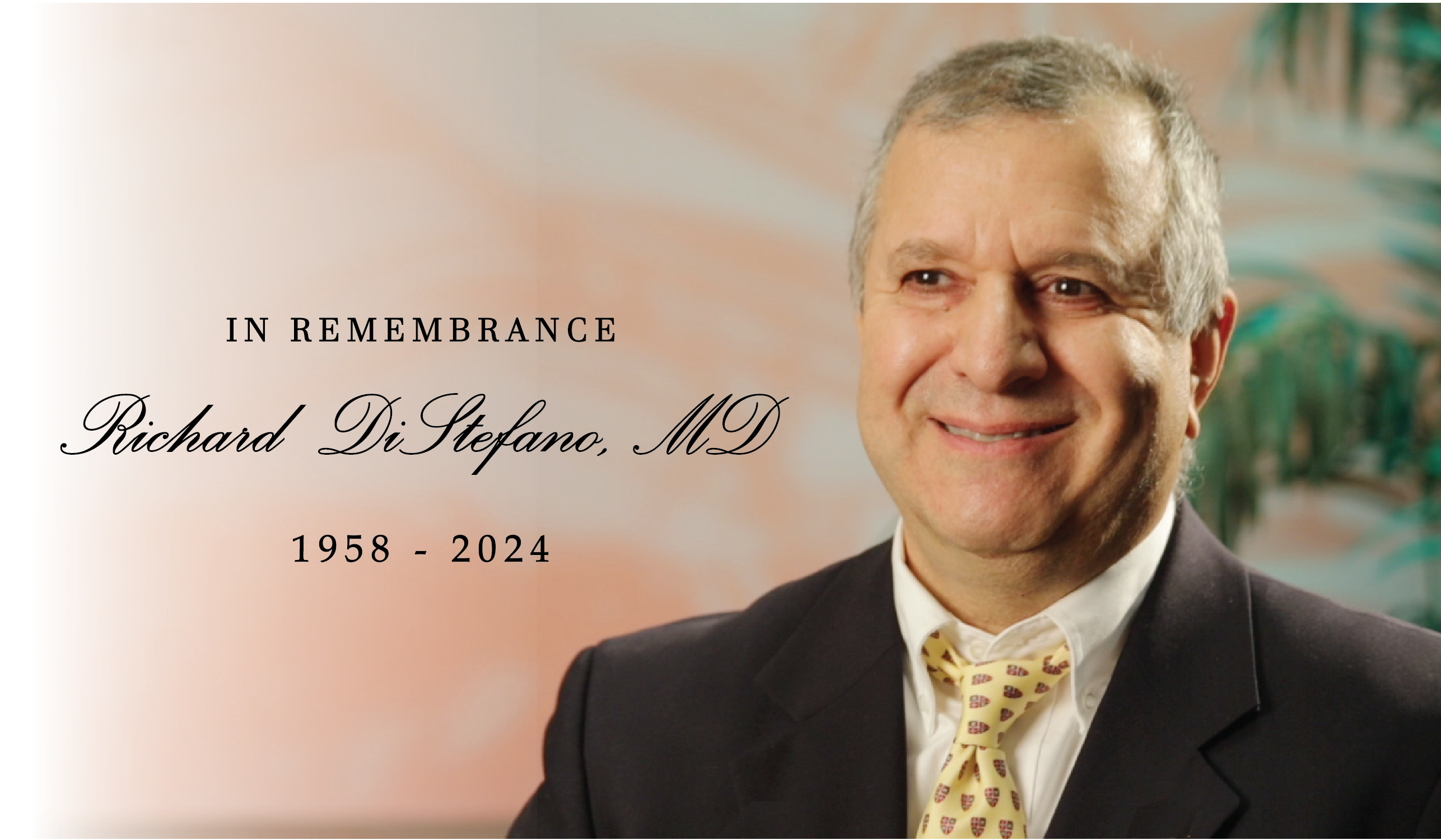 In Remembrance: Dr. Richard DiStefano