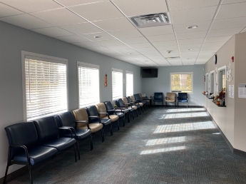 sos camillus physical therapy location waiting area