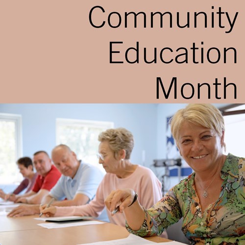 May is SOS Community Education Month