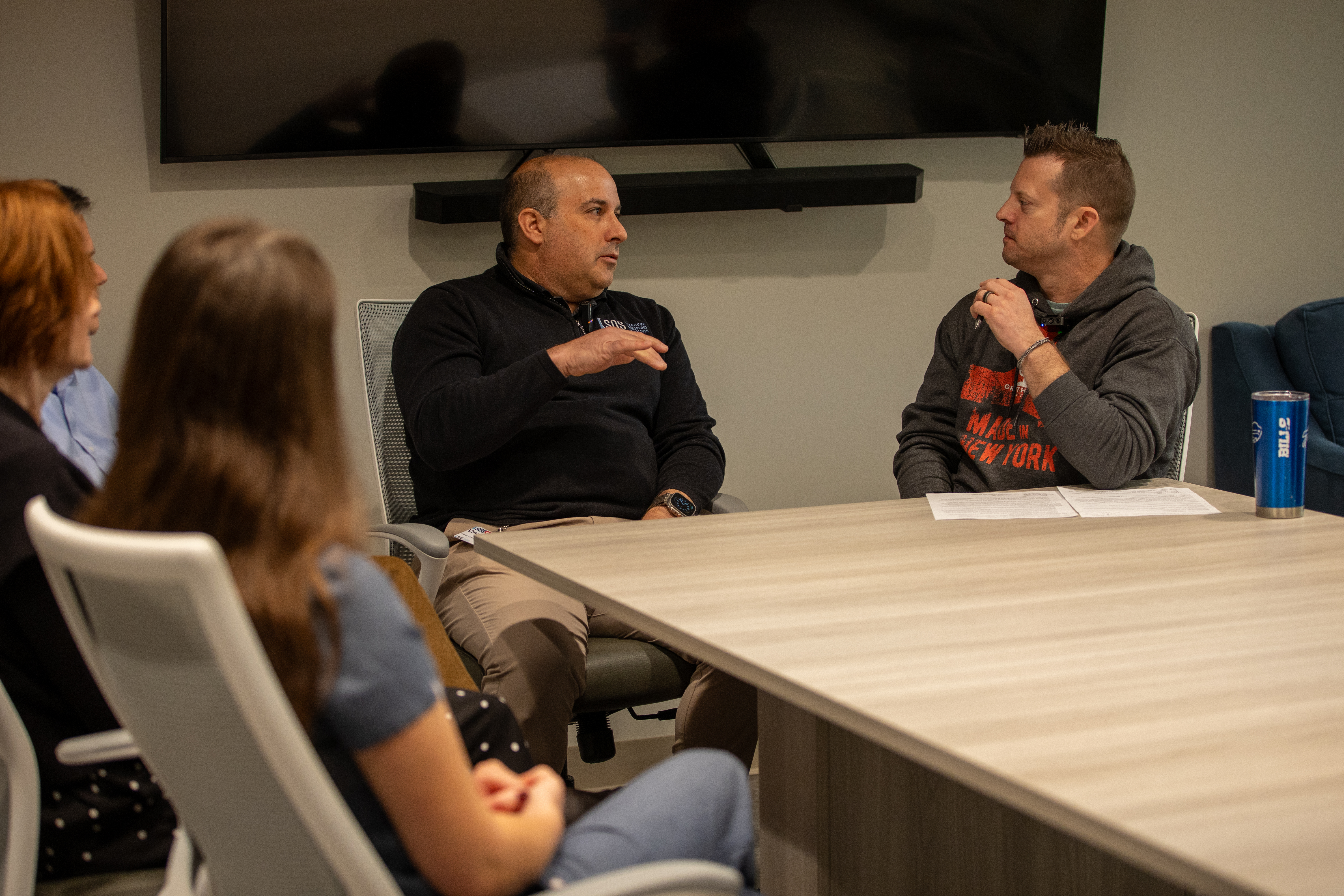 Vinny Marino and Mike Brendisi