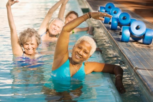Is swimming and exercising in water good for people with arthritis?
