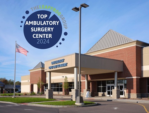 specialists one day surgery office the leapfrog group top ambulatory surgery center 2024 award logo